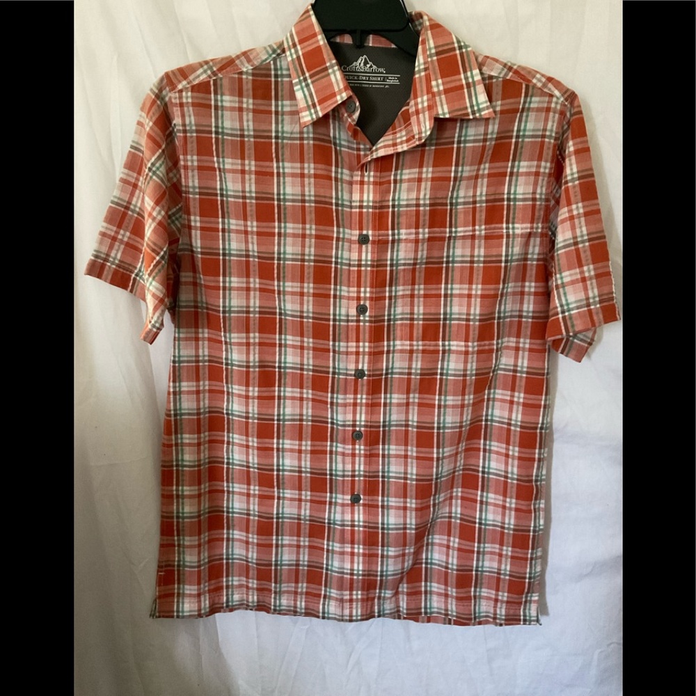 Croft & Barrow plaid shirt S